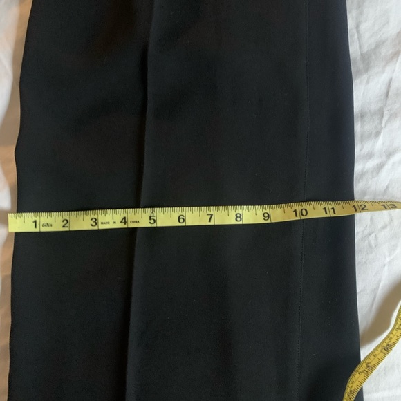 Zara Black Wide-Leg Tailored Pants - Picture 4 of 5